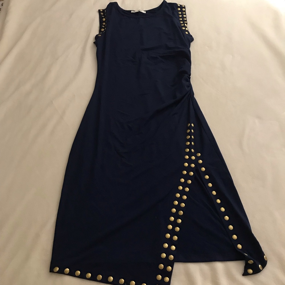 Navy blue dress